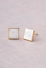 Delighted-in Mother of Pearl Earrings