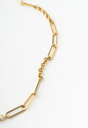 E for Effortless Gold Chain