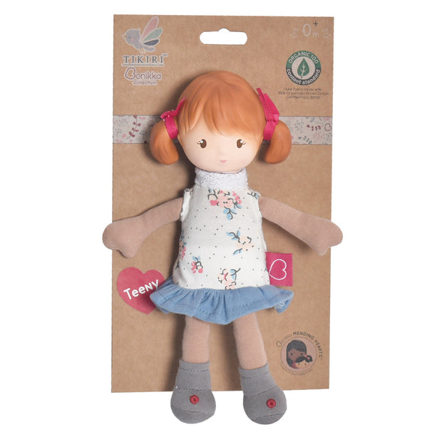 Teeny Organic Doll with Natural Rubber Head
