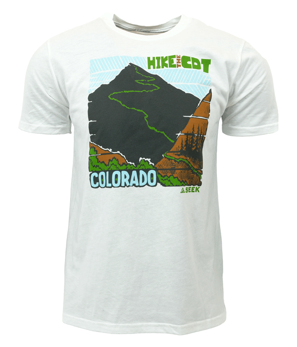 Men's/Unisex Continental Divide Trail Colorado T-shirt