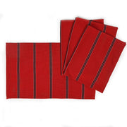 Striped Placemats | Cajola Red Stripe