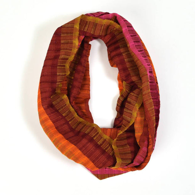 Infinity Scarf | Autumn Leaves