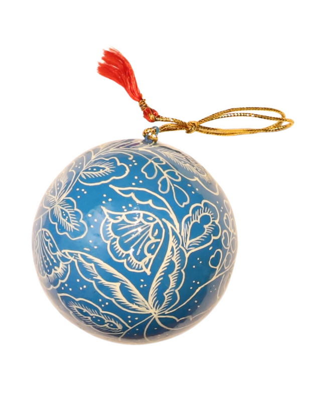 Hand Painted Ball Ornaments- 3" Diameter