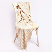 Fethiye Blanket Throw - Beige