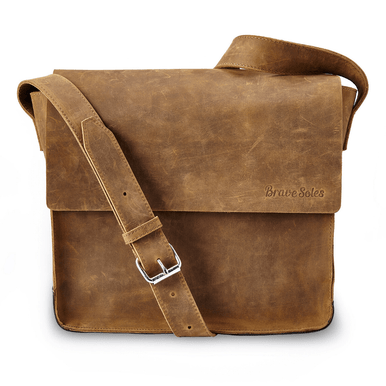 The Jamie Leather Messenger Bag