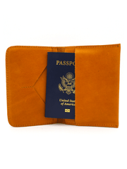 Globetrotter Leather Passport Case