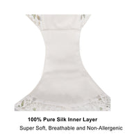 Nova - High Waisted Silk & Cotton Full Brief