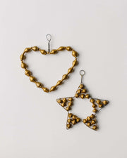 Lucia Paperbead Heart Ornament