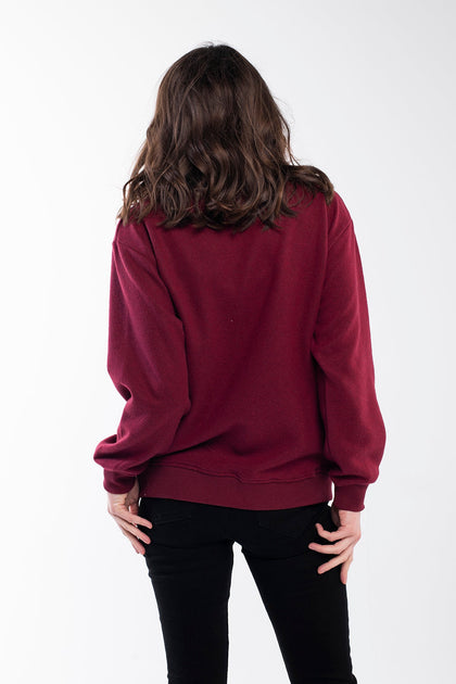 Buttoned Collar SweatShirt – Styched Fashion