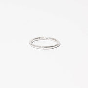 Simple Band Stacking Ring - Sterling Silver
