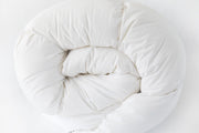 Sateen White Goose Down Comforter