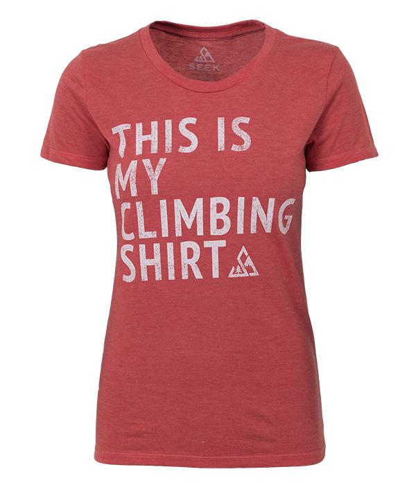 Women's My Climbing Shirt T-shirt