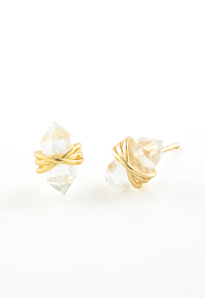 Stronger Together Crystal Studs