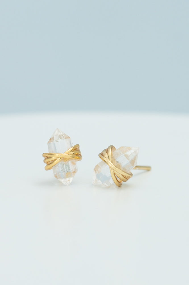 Stronger Together Crystal Studs