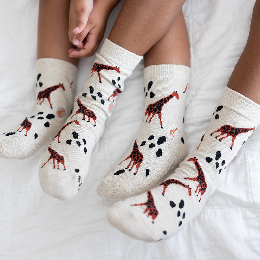 Toddler Socks that Protect Giraffes