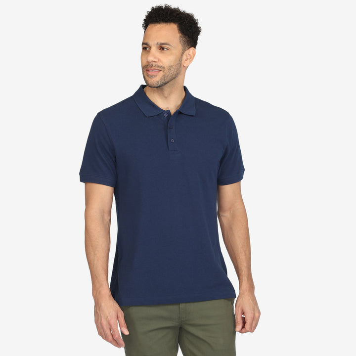 Medieval Blue Short Sleeve Polo