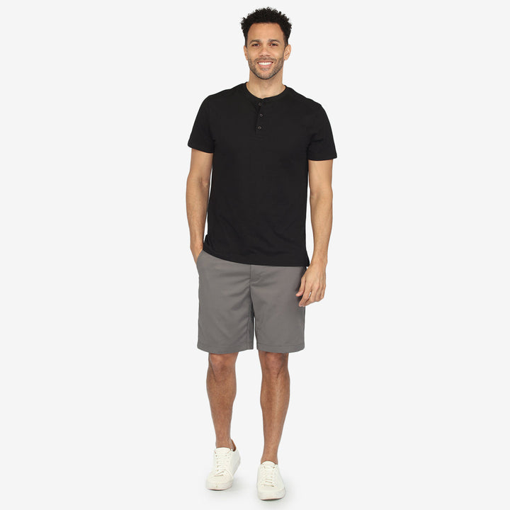 Caviar Short Sleeve Henley