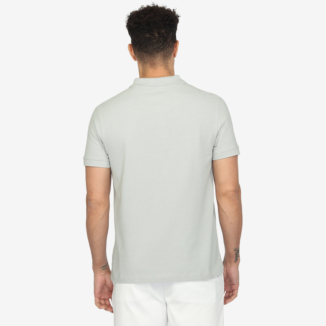 Granite Grey Short Sleeve Polo