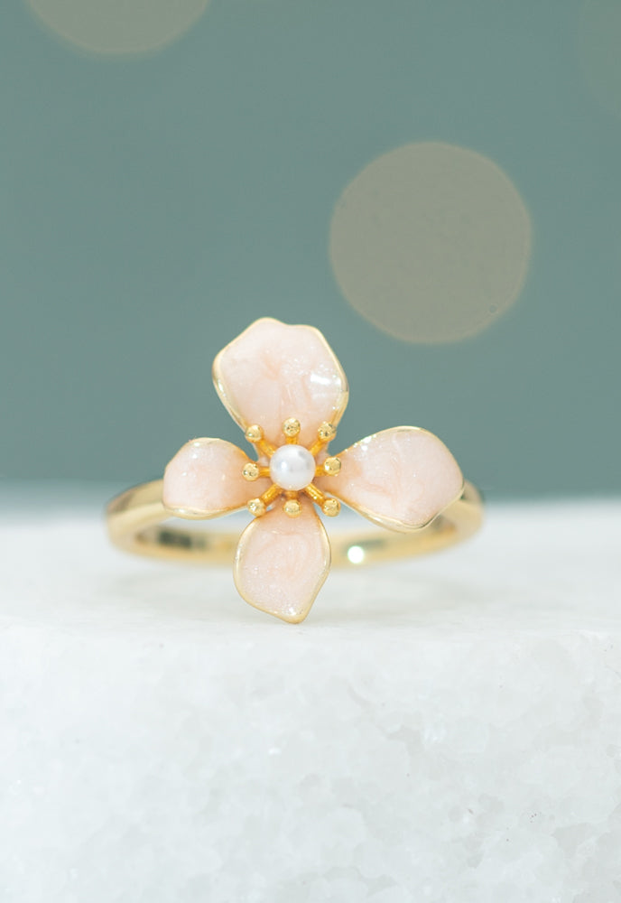 Hope in Bloom Ring in Misty Rose