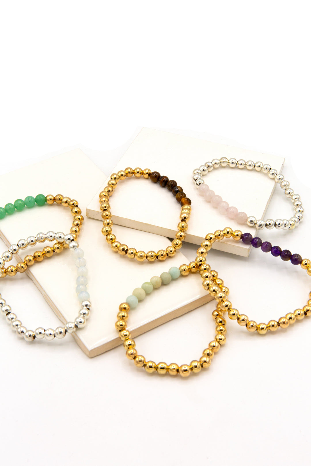 Stone Elastic Bracelet