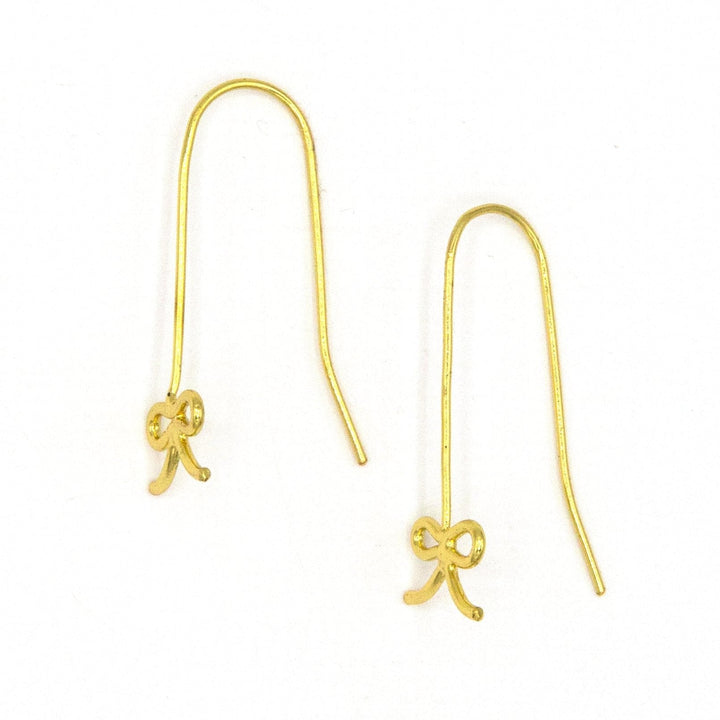 Bow Drop Earrings