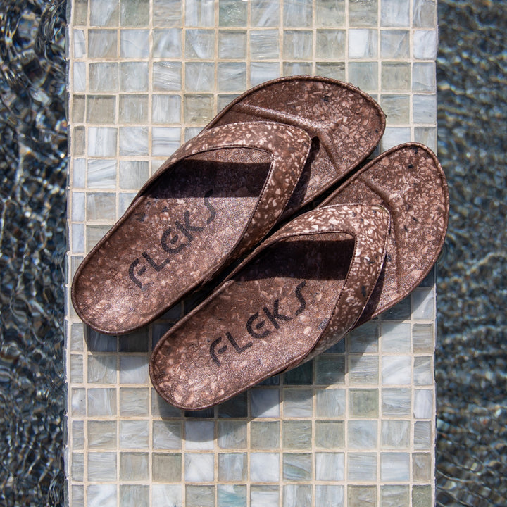 West Beach Flip Flop - Coconut Shell