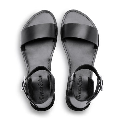 The Camila Leather Flatform Sandal