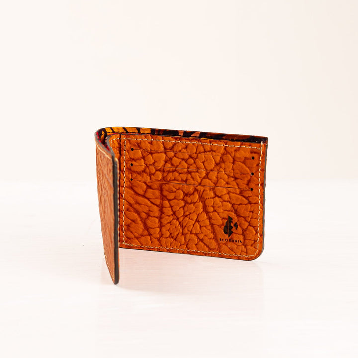 Patterned Leather Wallet