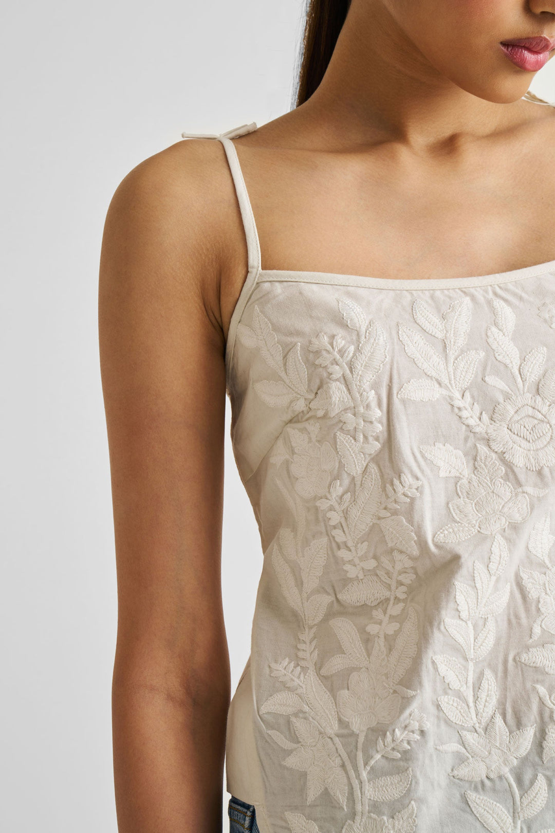 Embroidered Camisole Top