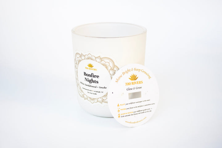 Bonfire Nights - Glow and Grow Candle - 12 oz