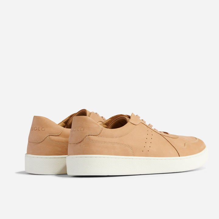 Beto Go-To Court Sneaker Almond