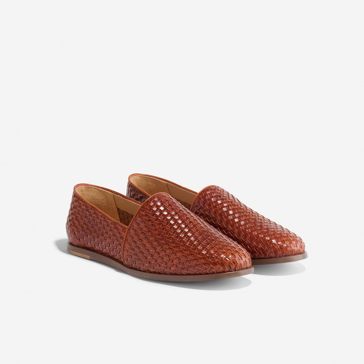 Alejandro Woven Slip-On 2.0 Woven Brandy