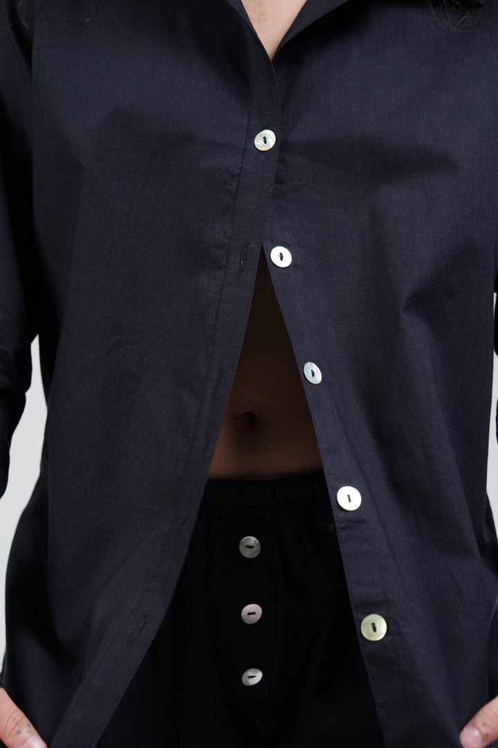 Poplin Shirt Navy