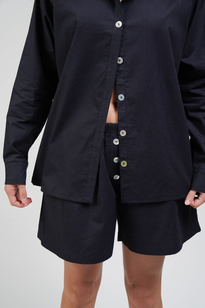 Poplin Shirt Navy