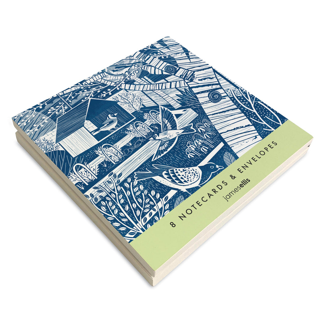 Garden Scenes Wallet of Eight Notecards