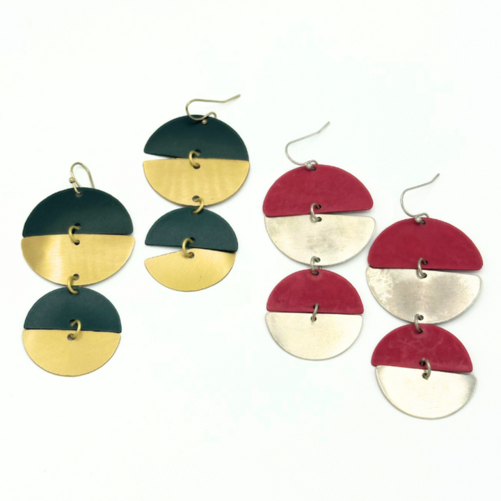 Modern Forest Earrings