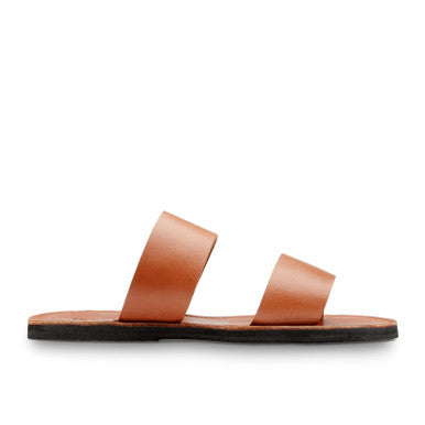 The Ophelia Leather Slide Sandal