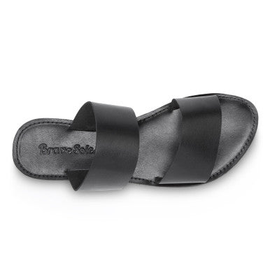 The Ophelia Leather Slide Sandal