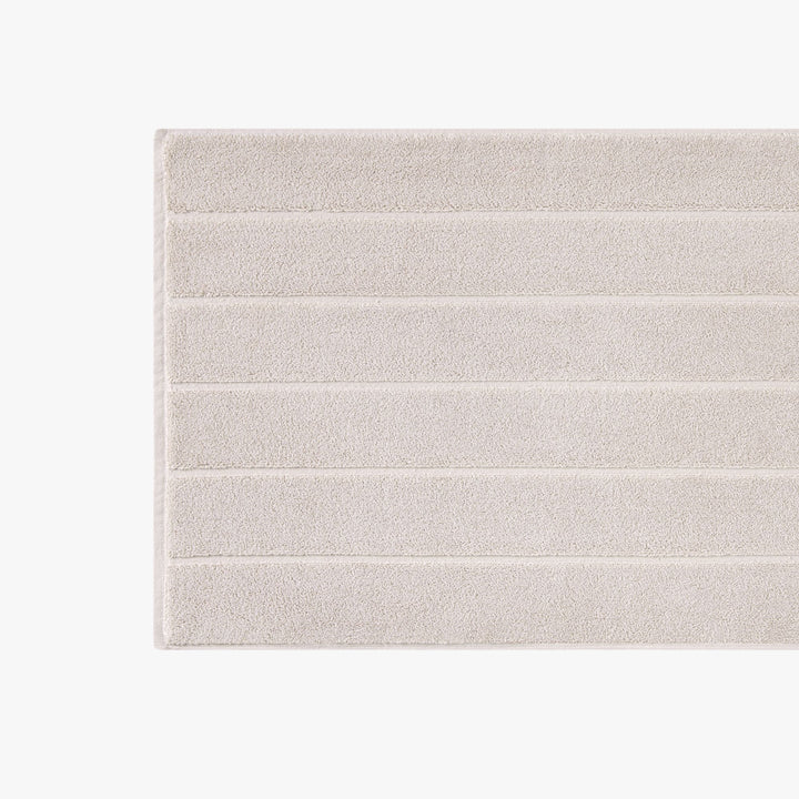 Organic Ribbed Bath Mat