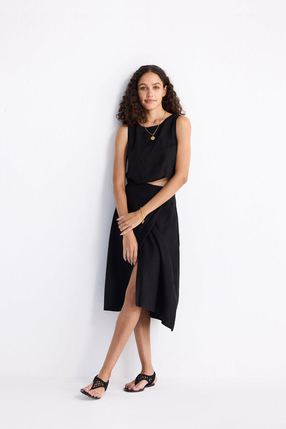 Breezy Summer Set in Black