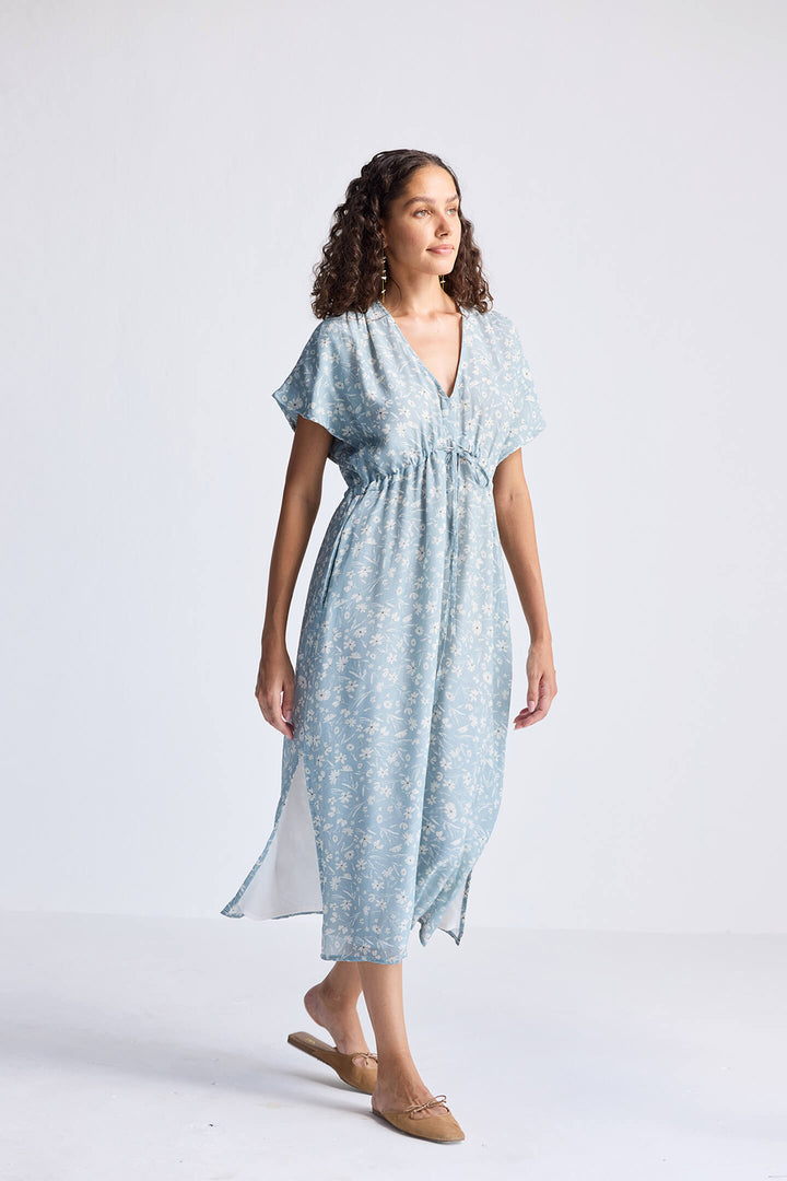 Gathered Maxi Dress