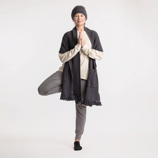 100% Regenerative Organic Certified® Cotton - Oversized Pocket Scarf