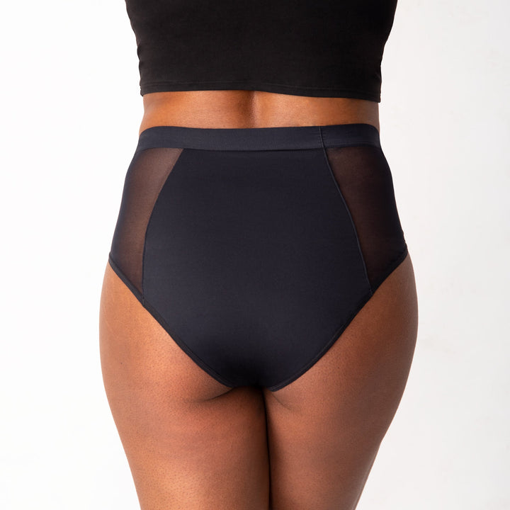 Leakproof French Cut High Waist Full Gusset - Heavy