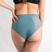 Leakproof French Cut High Waist Full Gusset - Heavy