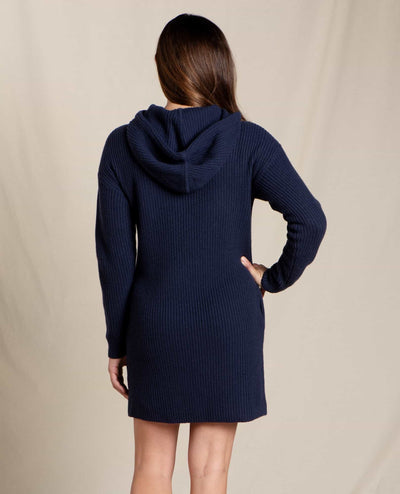 Whidbey Hooded Sweater Dress