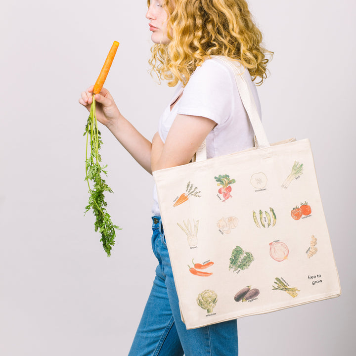 Free to Grow (Veggies) | Tote