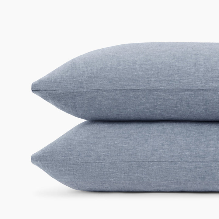 Linen Eucalyptus Pillowcase Set