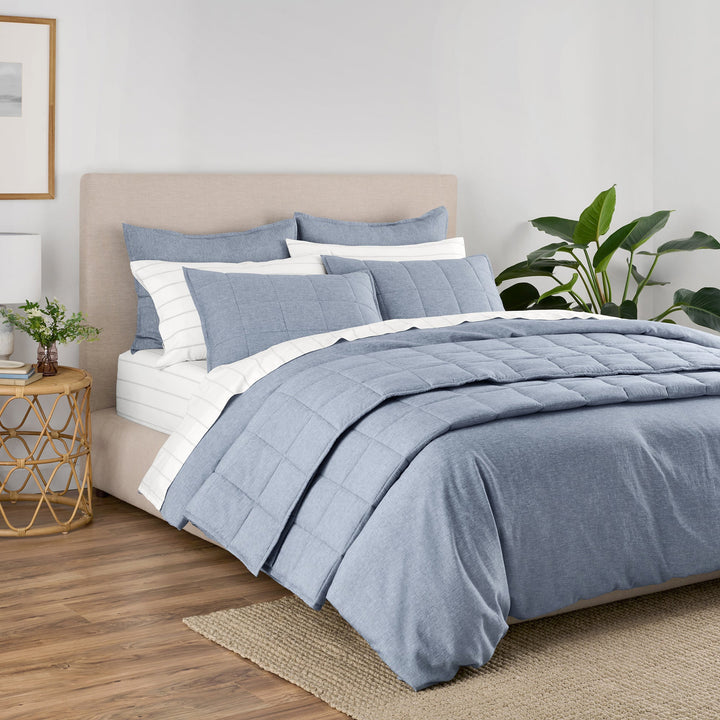 Linen Eucalyptus Sheet Set