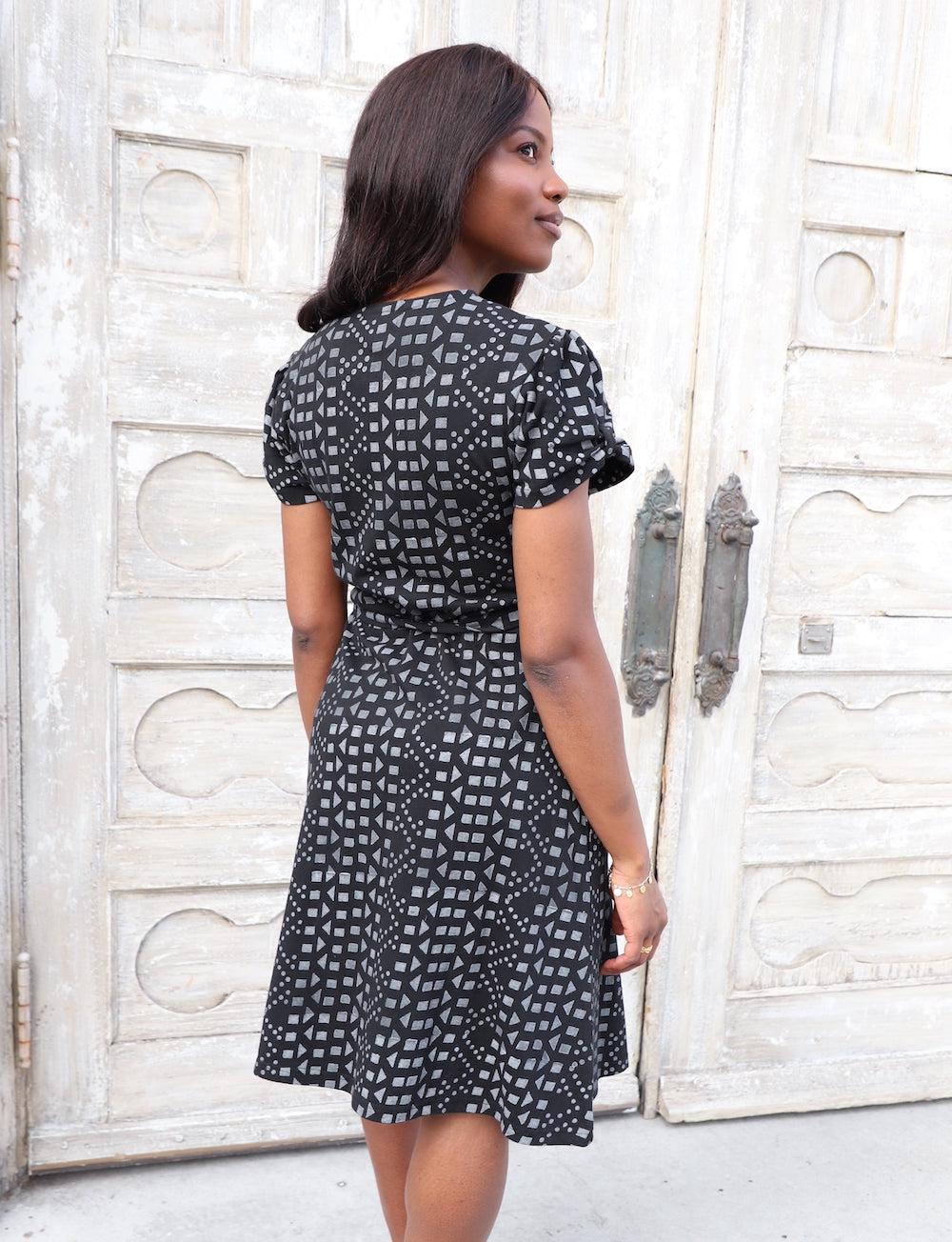 Arabella Organic Wrap Dress - FINAL SALE