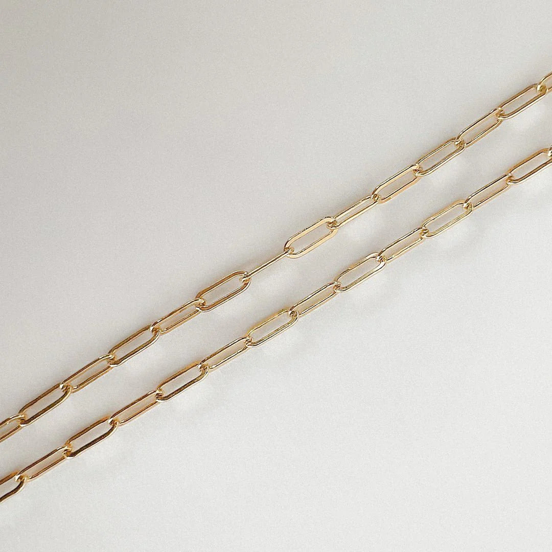 Billie Paper Clip Chain Bracelet